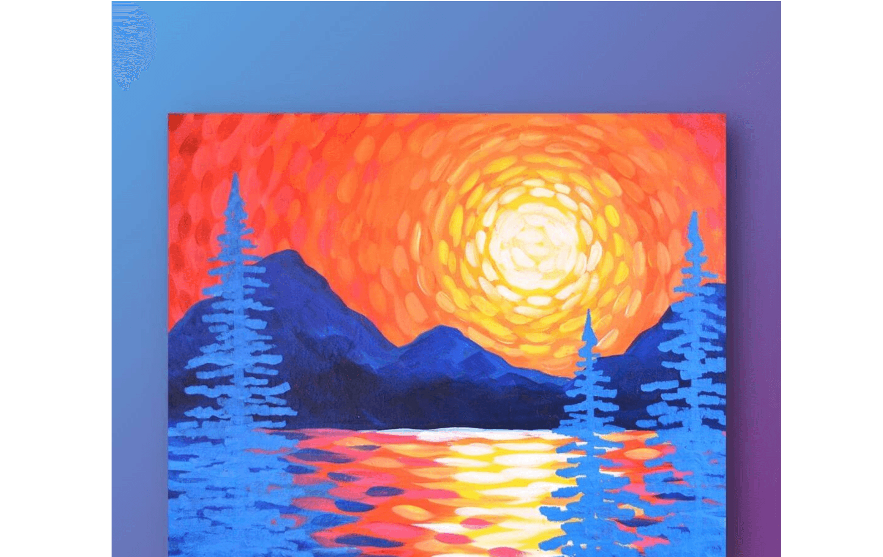 1.5 Hours- Private Paint Class (Choice of Design)