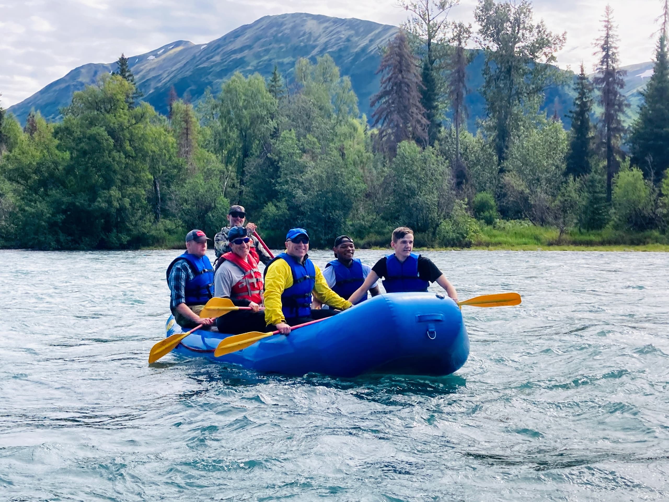 Rafting Kenai River