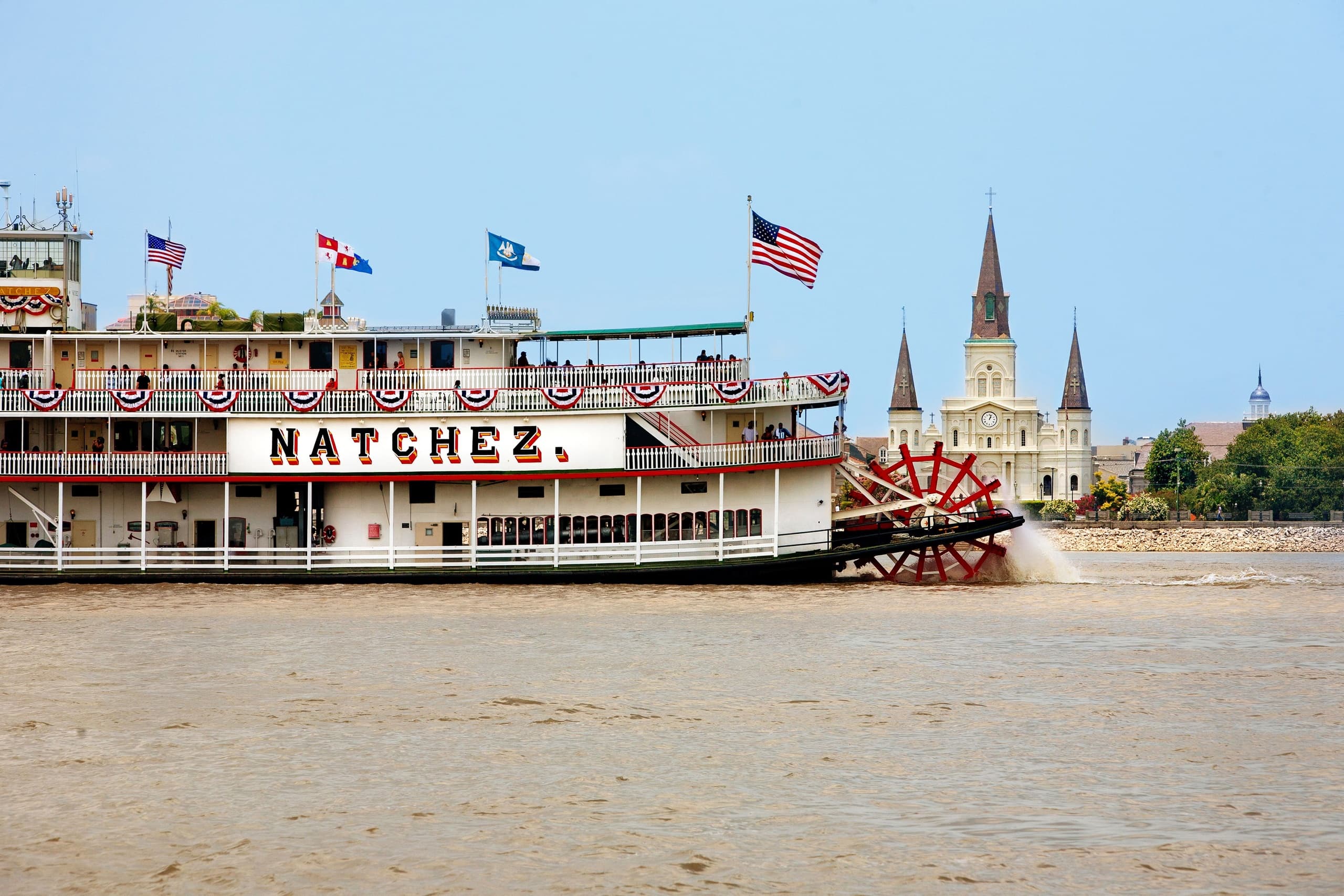 Daytime Jazz Cruise w/ Lunch: 2:00pm - 3:00pm Lunch aboard Steamboat Natchez