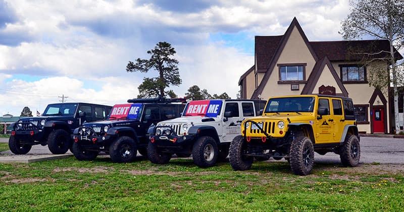Modified Jeep Rental