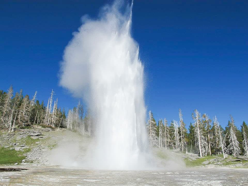 Into the Yellowstone Volcano: Geysers & Hot Springs