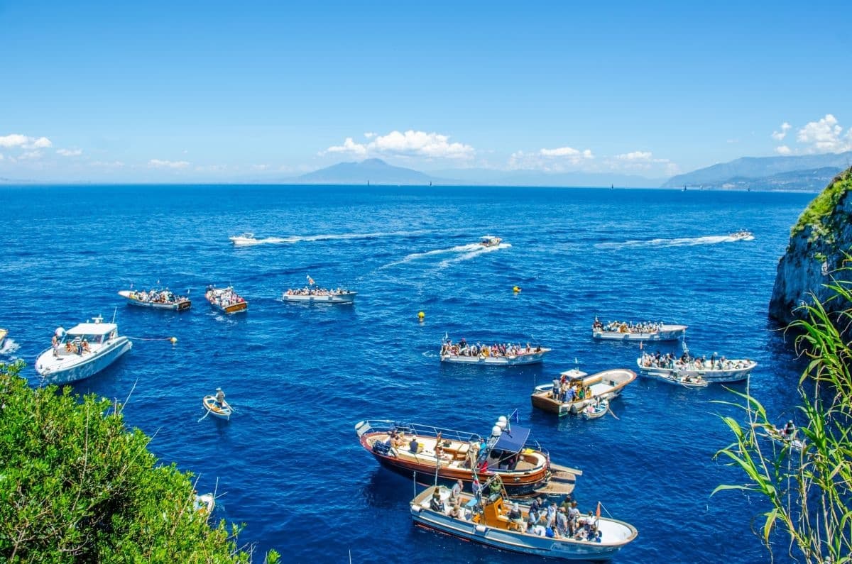Blue Grotto and Capri All Inclusive Private Boat Tour
