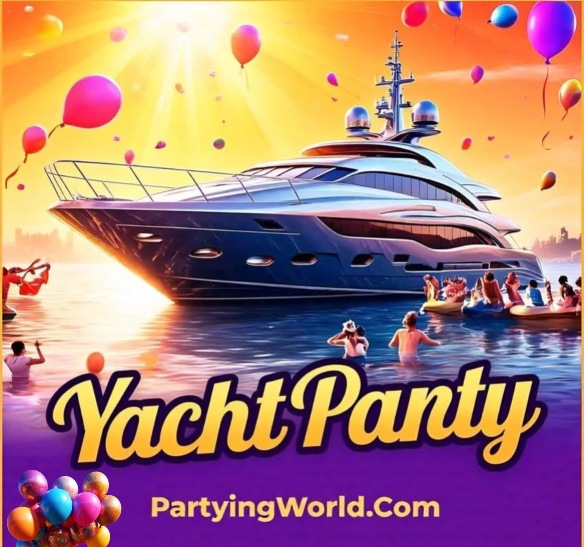 Luxury Yacht Party