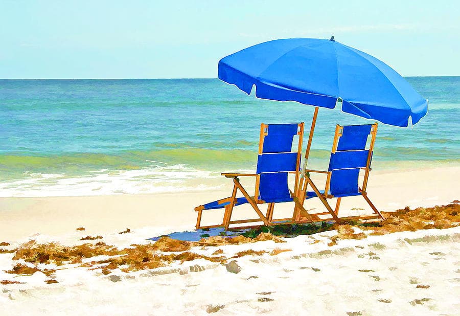 Three Day Umbrella & Chair Rental
