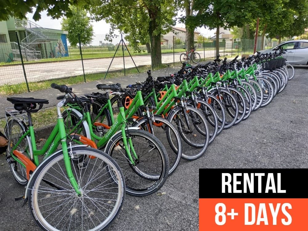 Noleggio Bici: 8 o più giorni
