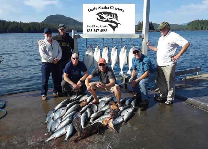Full Day Salmon & Halibut Charters
