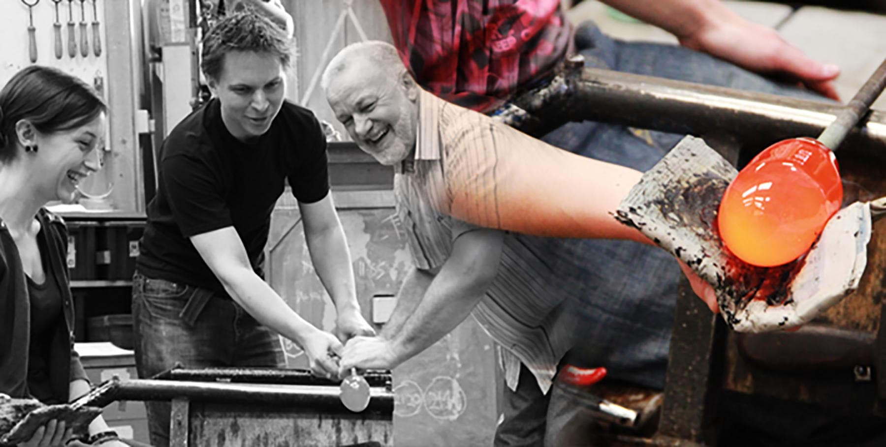 Make a bauble with the glassblower