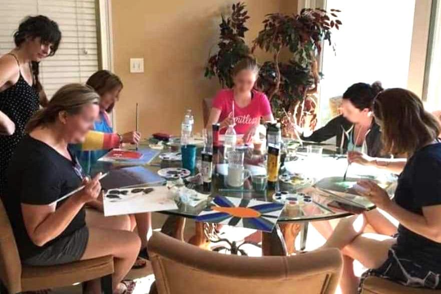 Intermediate/Advanced Acrylic Painting Class