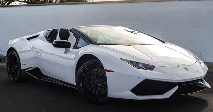 Lamborghini Huracan Spyder (white)