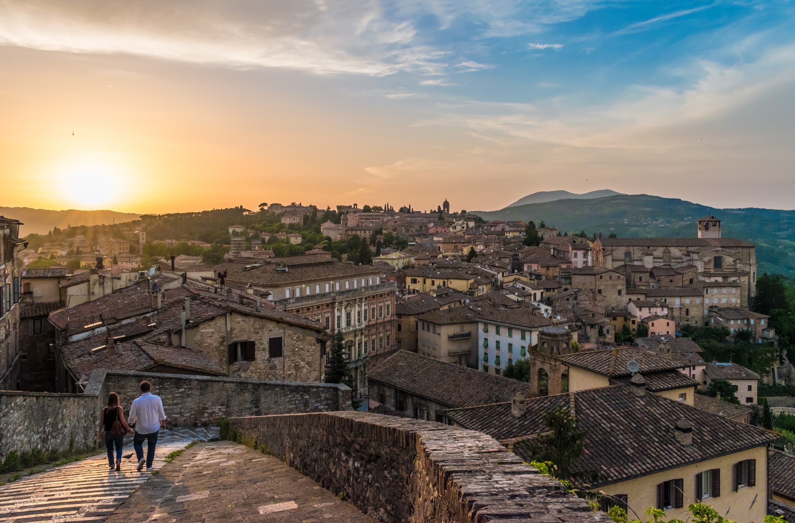 Perugia: Private walking tour and food tasting