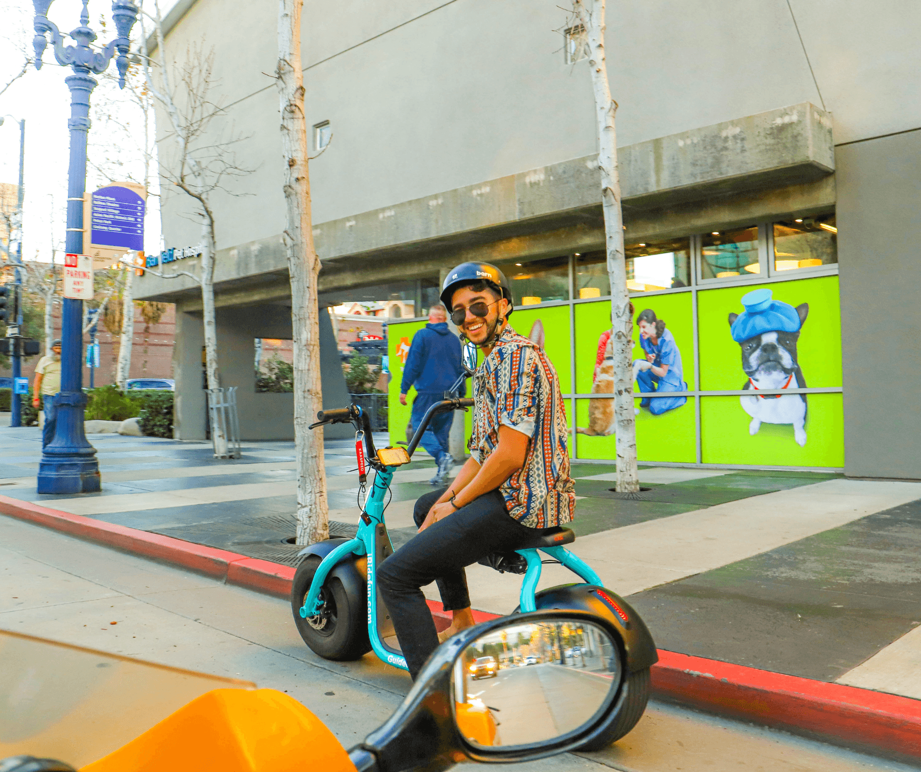 2 HR Freemont Street and Downtown Tour on a talking GoRide eScooter