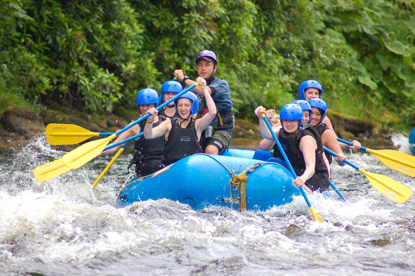 White Water Rafting River Tay Perthshire