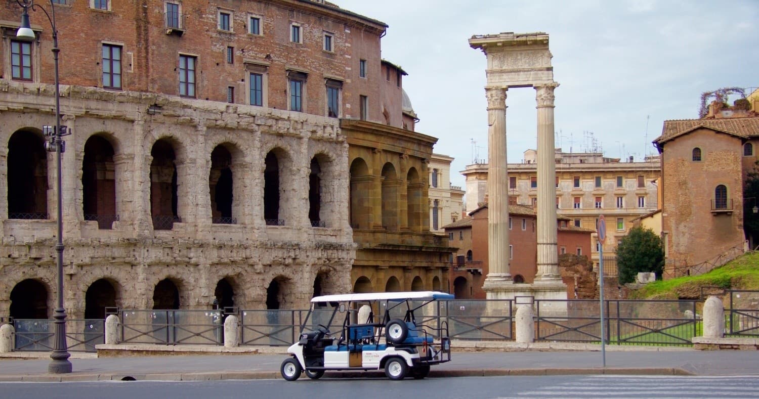 Exclusive 6 hours tour of Rome in Golf cart for Cruisers