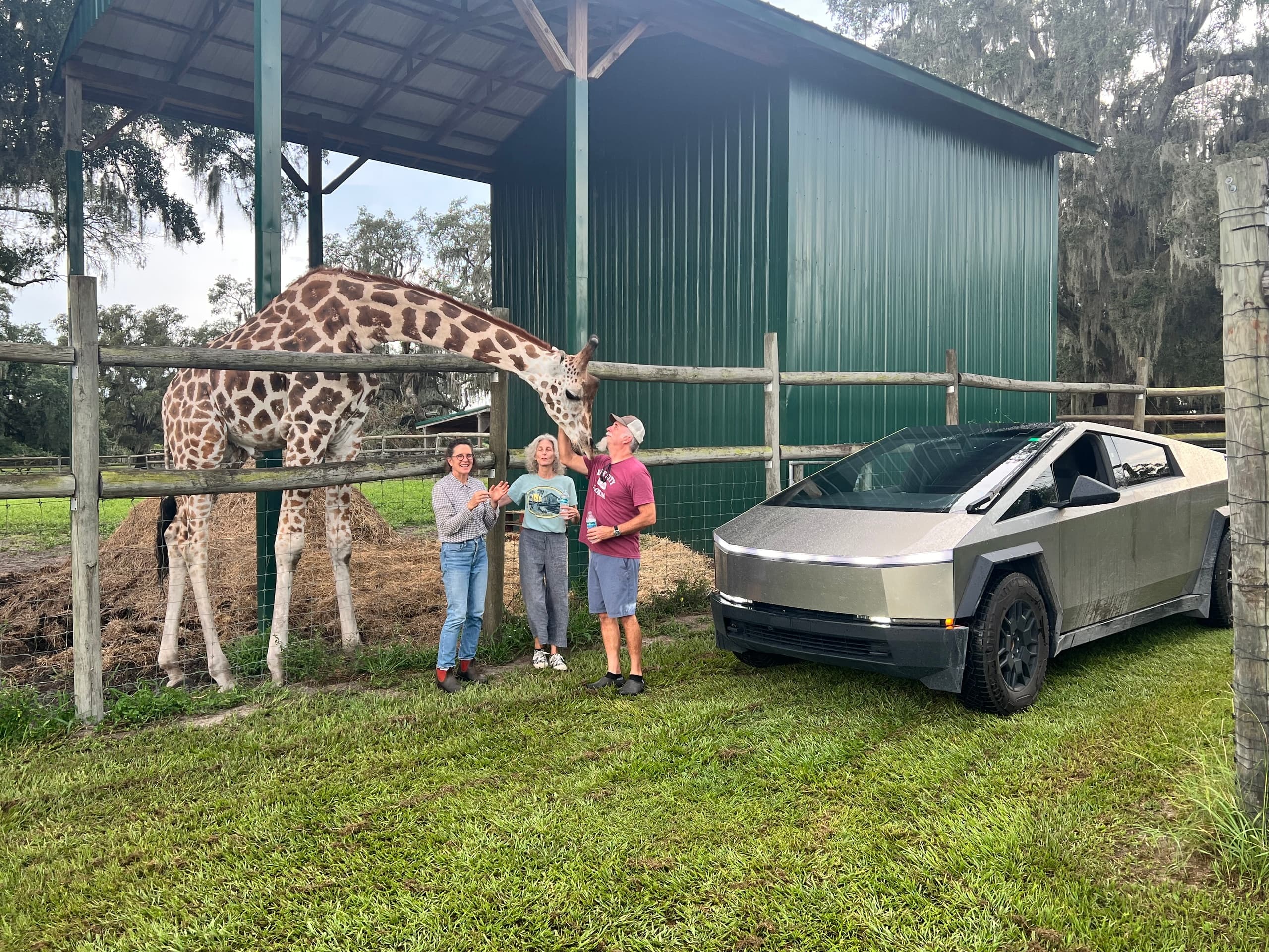 The World's First Cybertruck Safari