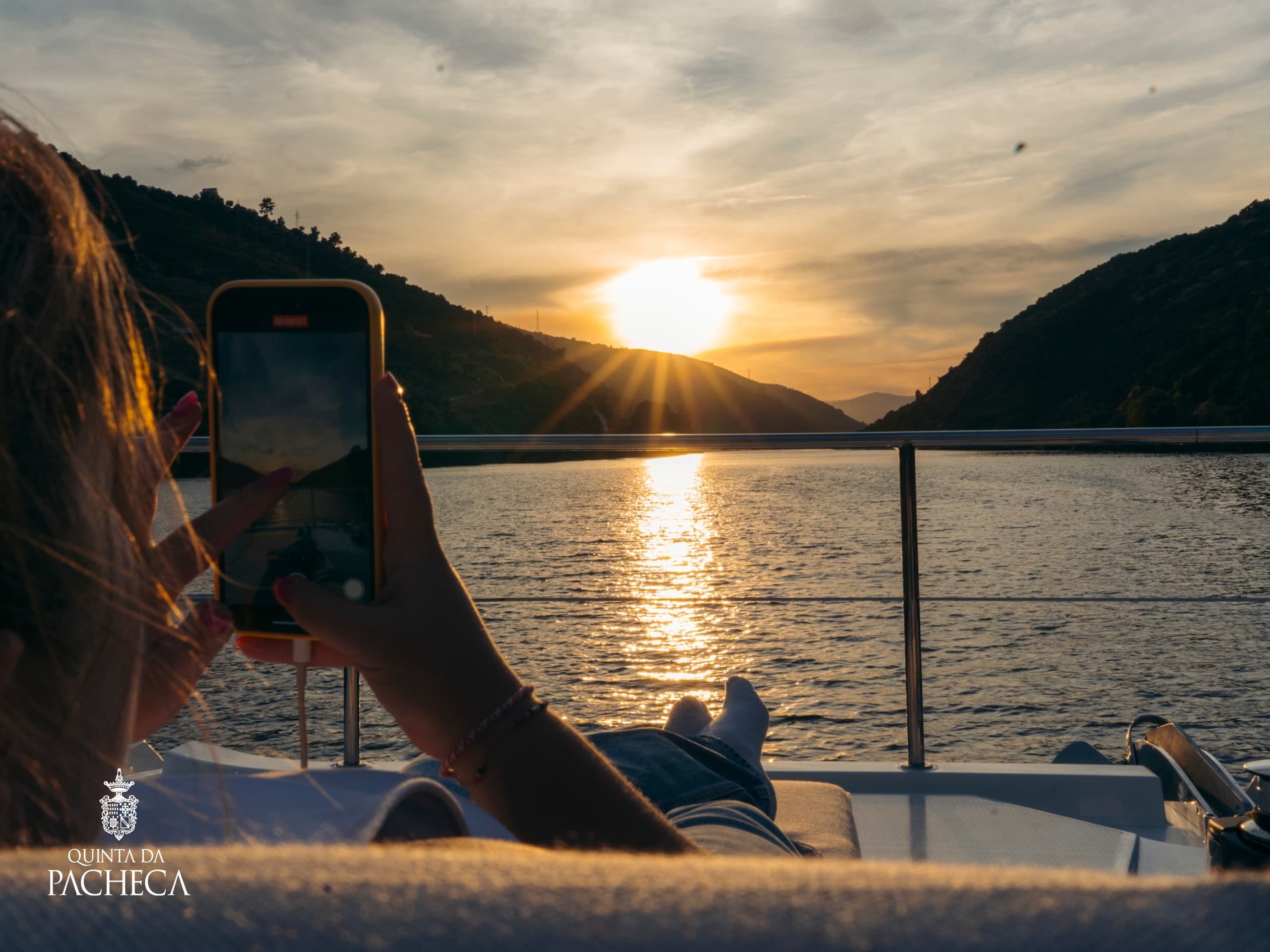 Sunset on the River