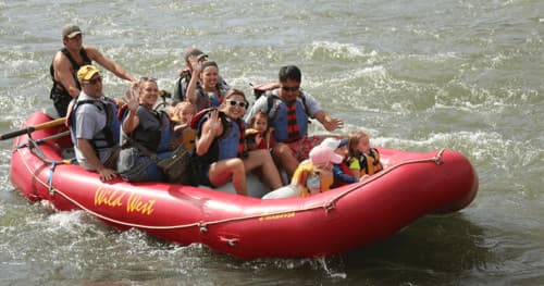 One Hour Saddle & 8 Mile Whitewater (Saddle First)
