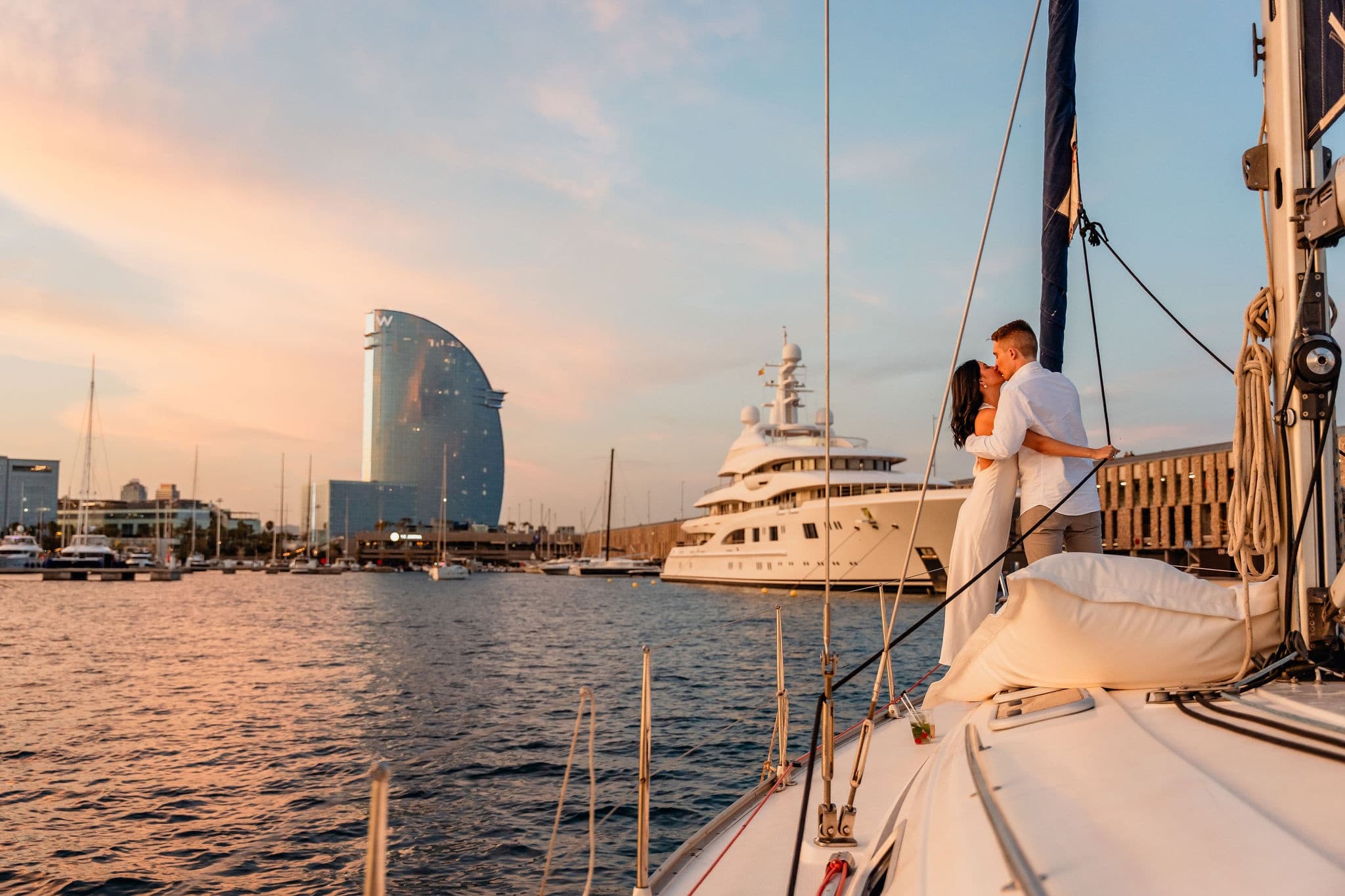 Marriage Proposal Boat Trip in Barcelona