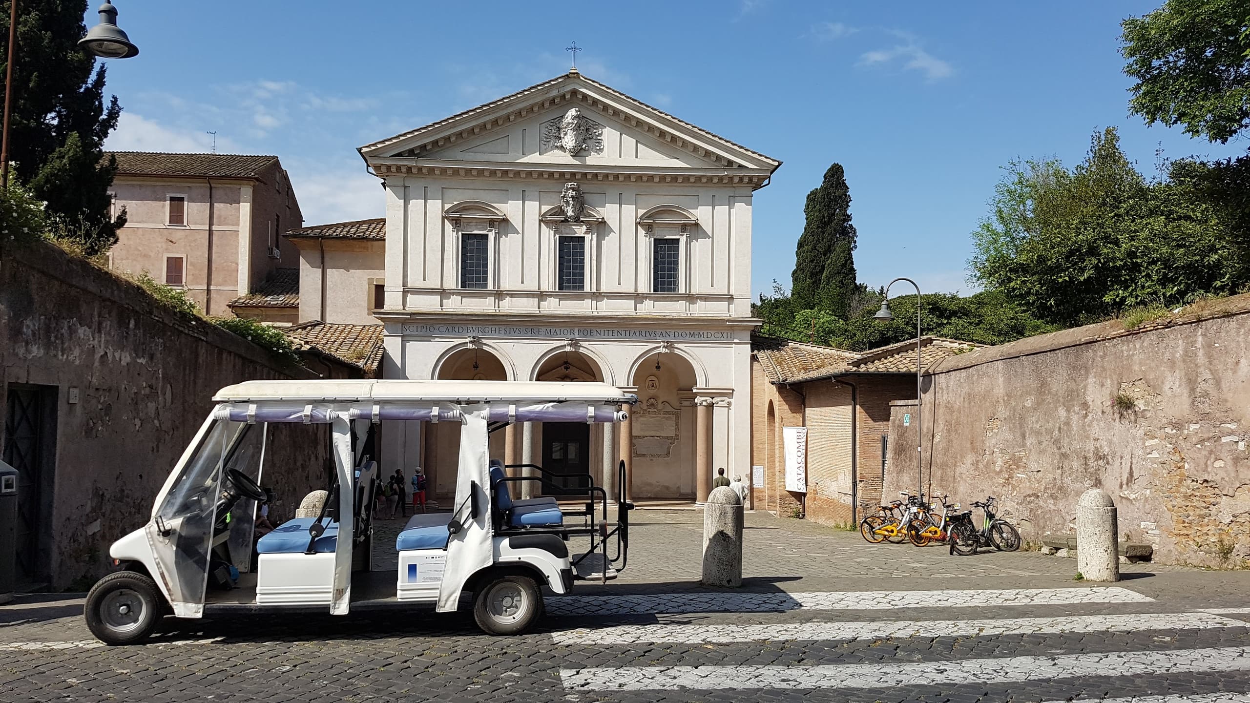 Appia Antica in Minicar percorso D La Valle della Caffarella