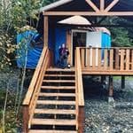 AK Oceanfront Full Yurt
