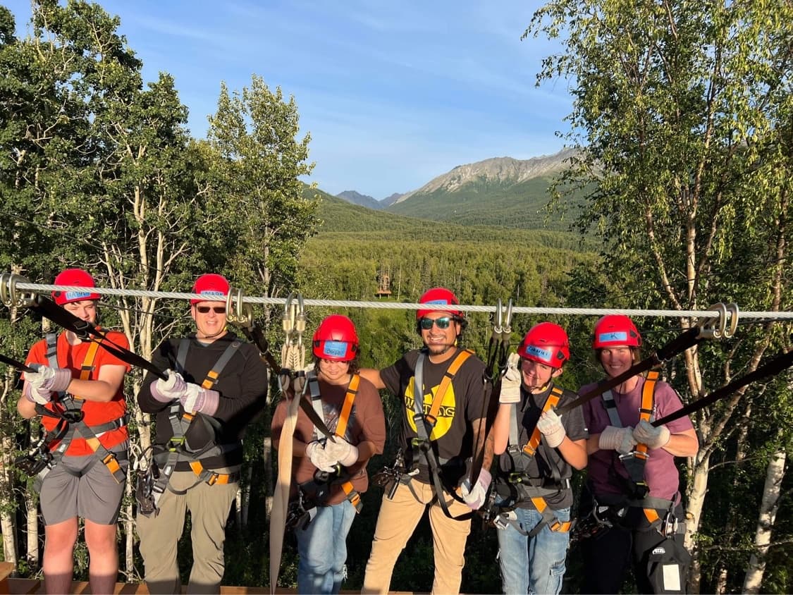 Trail Ride and Zipline Combo