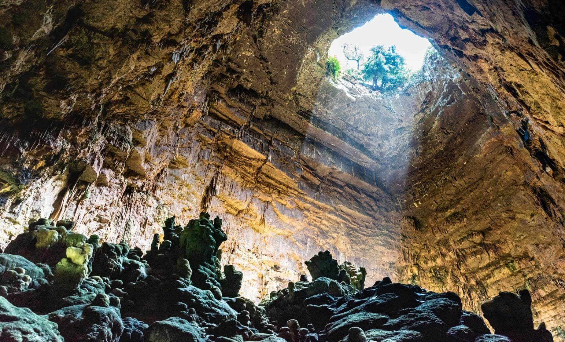Exploring the Caves of Castellana with Transfer from Bari
