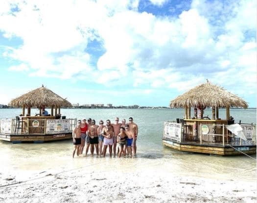 3 Hour - TWO Island Sandbar Tiki Adventure