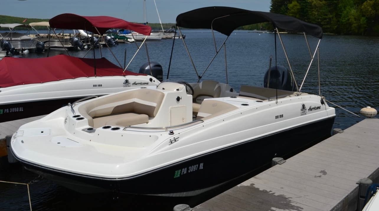 Caper' our 20' Hurricane Deck Boat