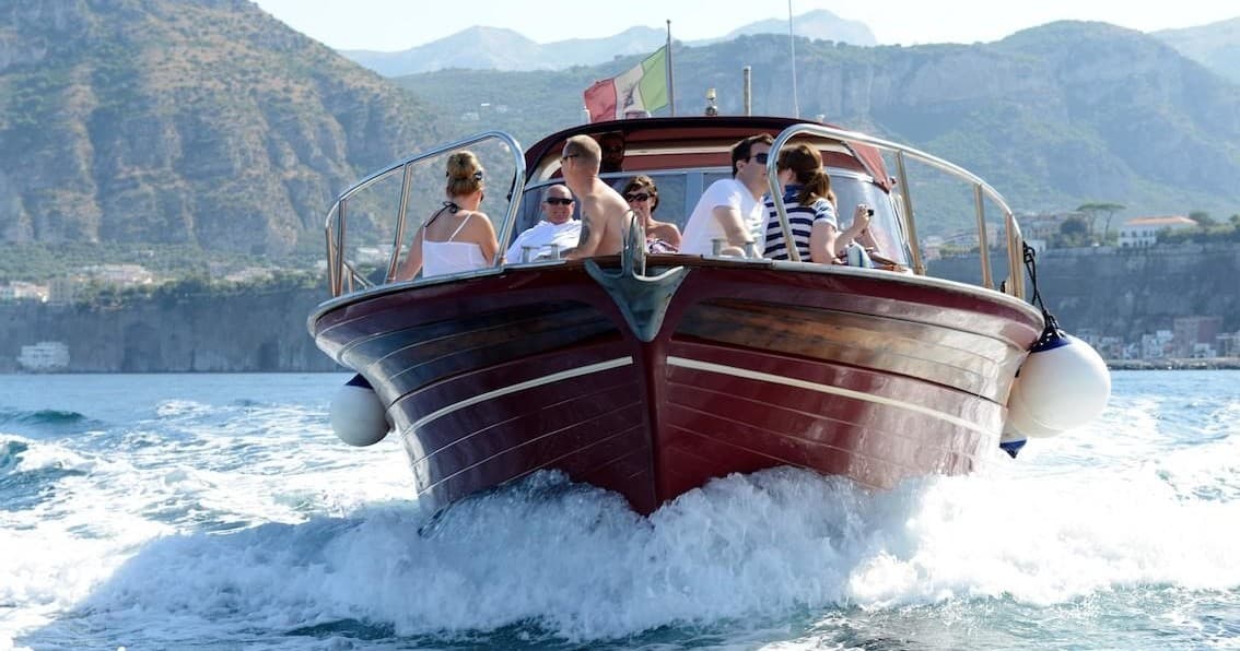 Escursione in barca a Sorrento, Capri e Grotta Azzurra – Esperienza Prime
