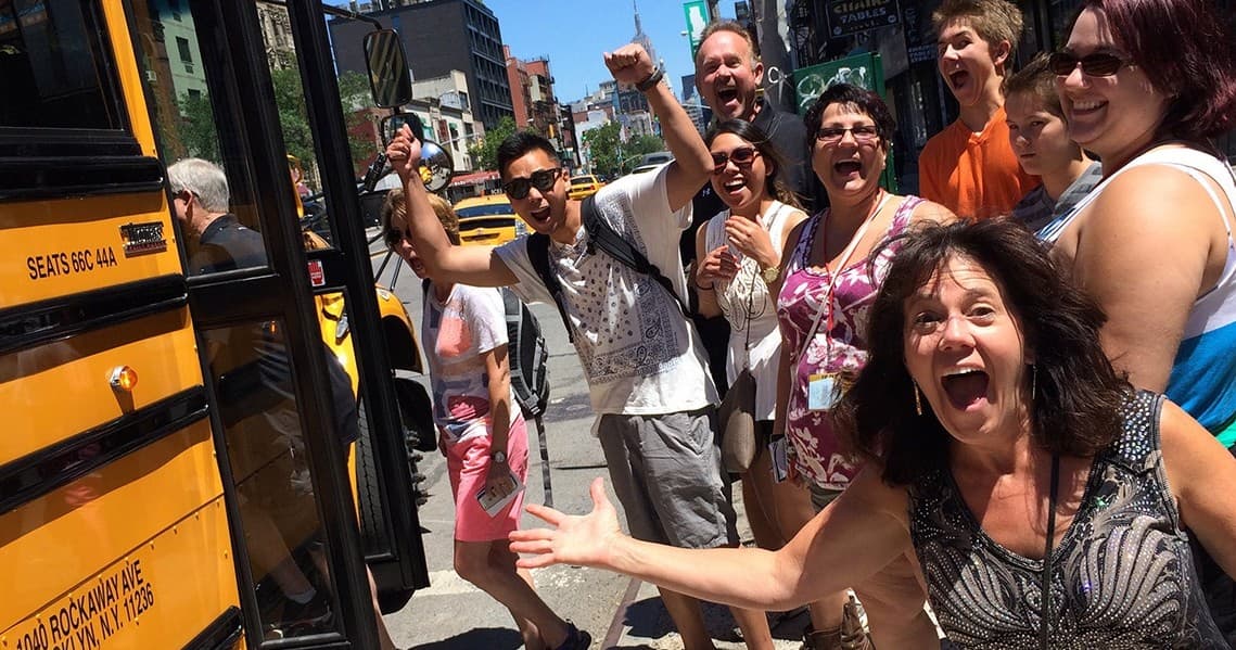 Sunday Pizza Bus Tour