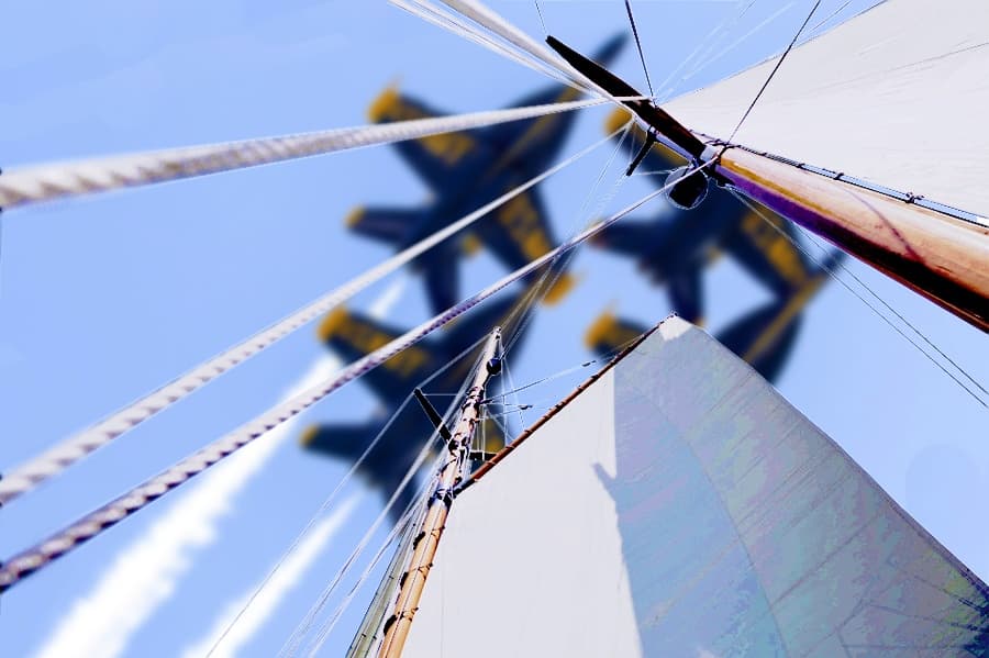 Classic Schooner Blue Angels Viewing Cruise
