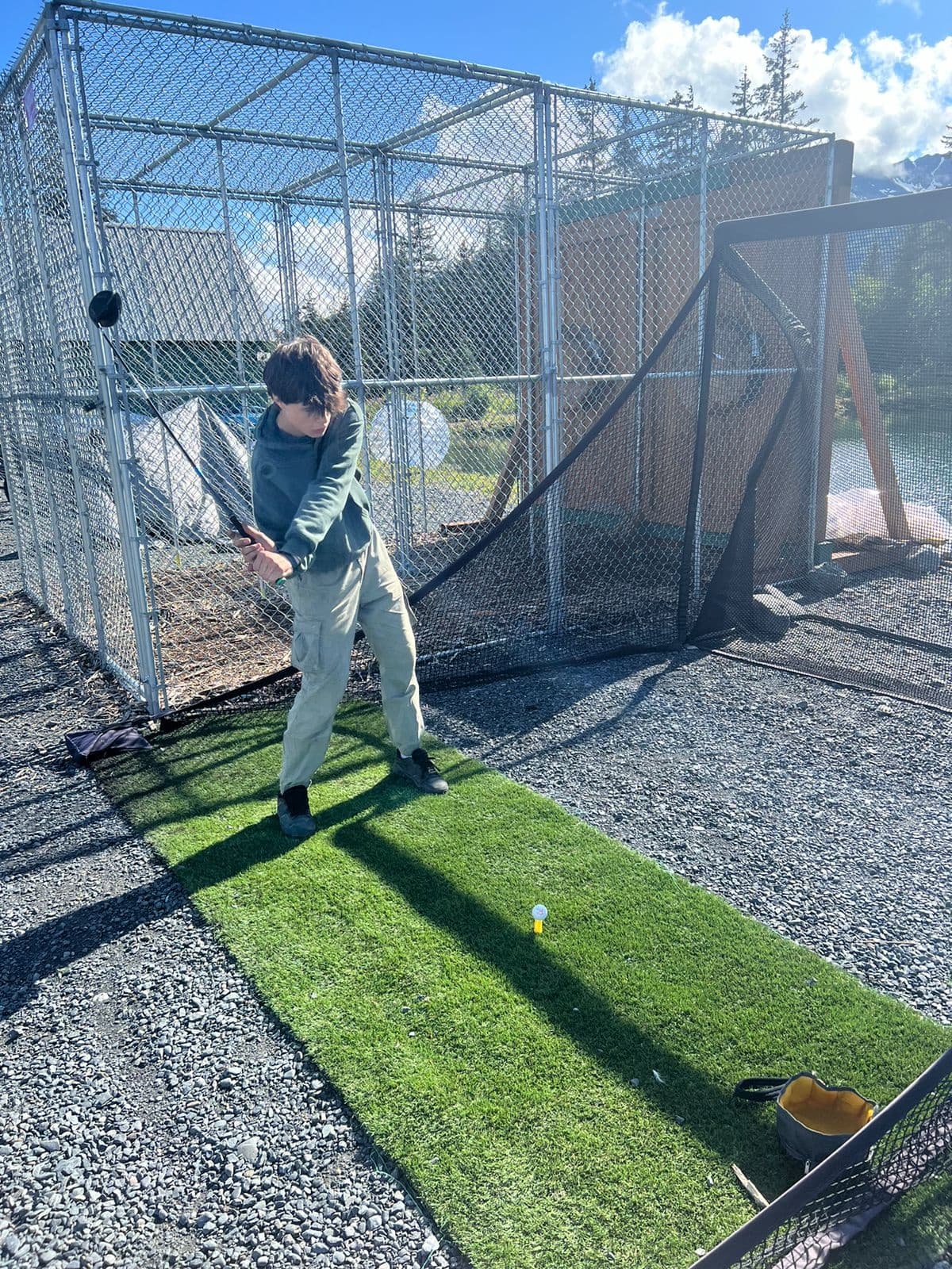 Golf Net Practice