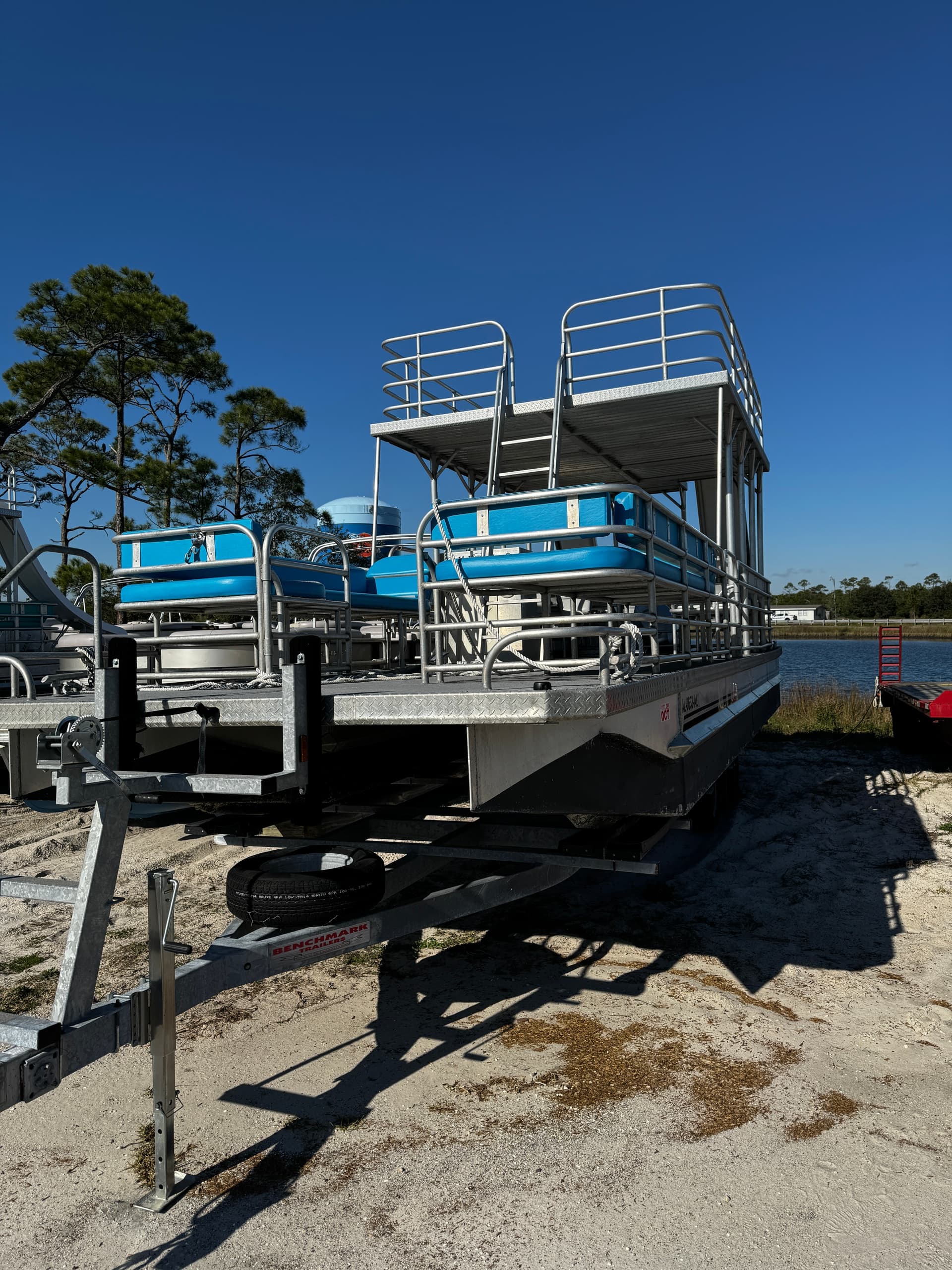 Pontoon with Slide