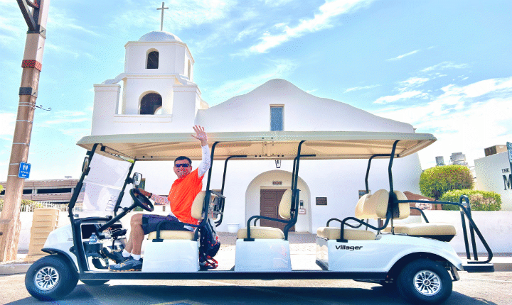 Sightseeing Golf Cart Tour of Scottsdale