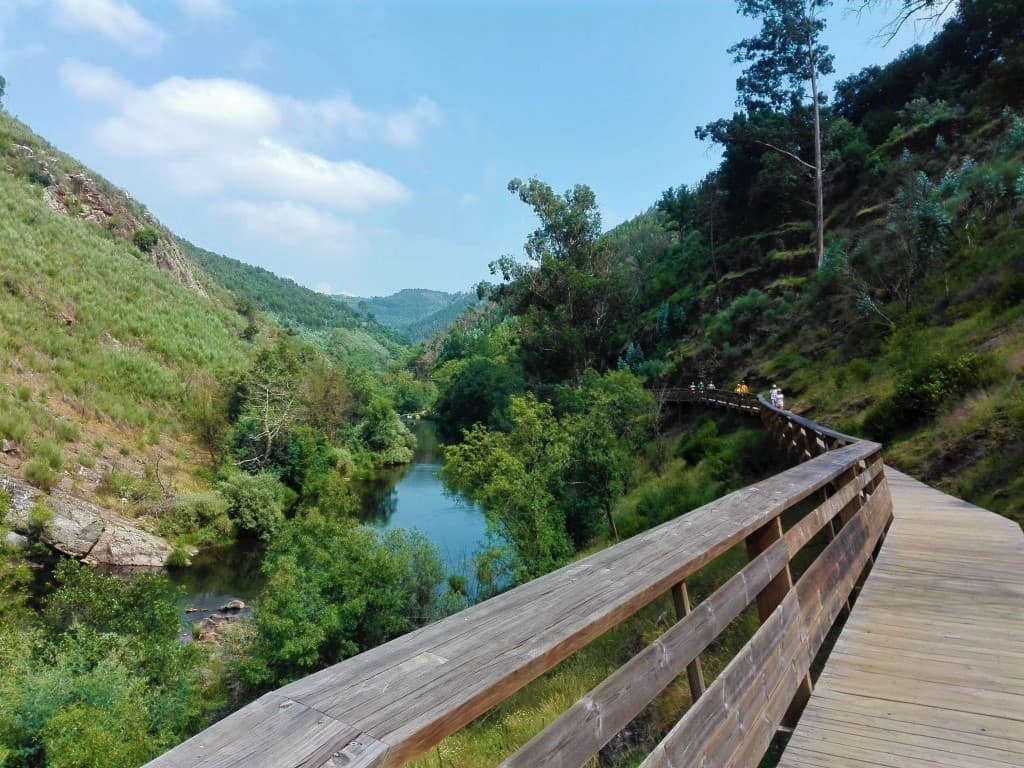 Walkways of the Paiva River and 516 Arouca bridge Walking