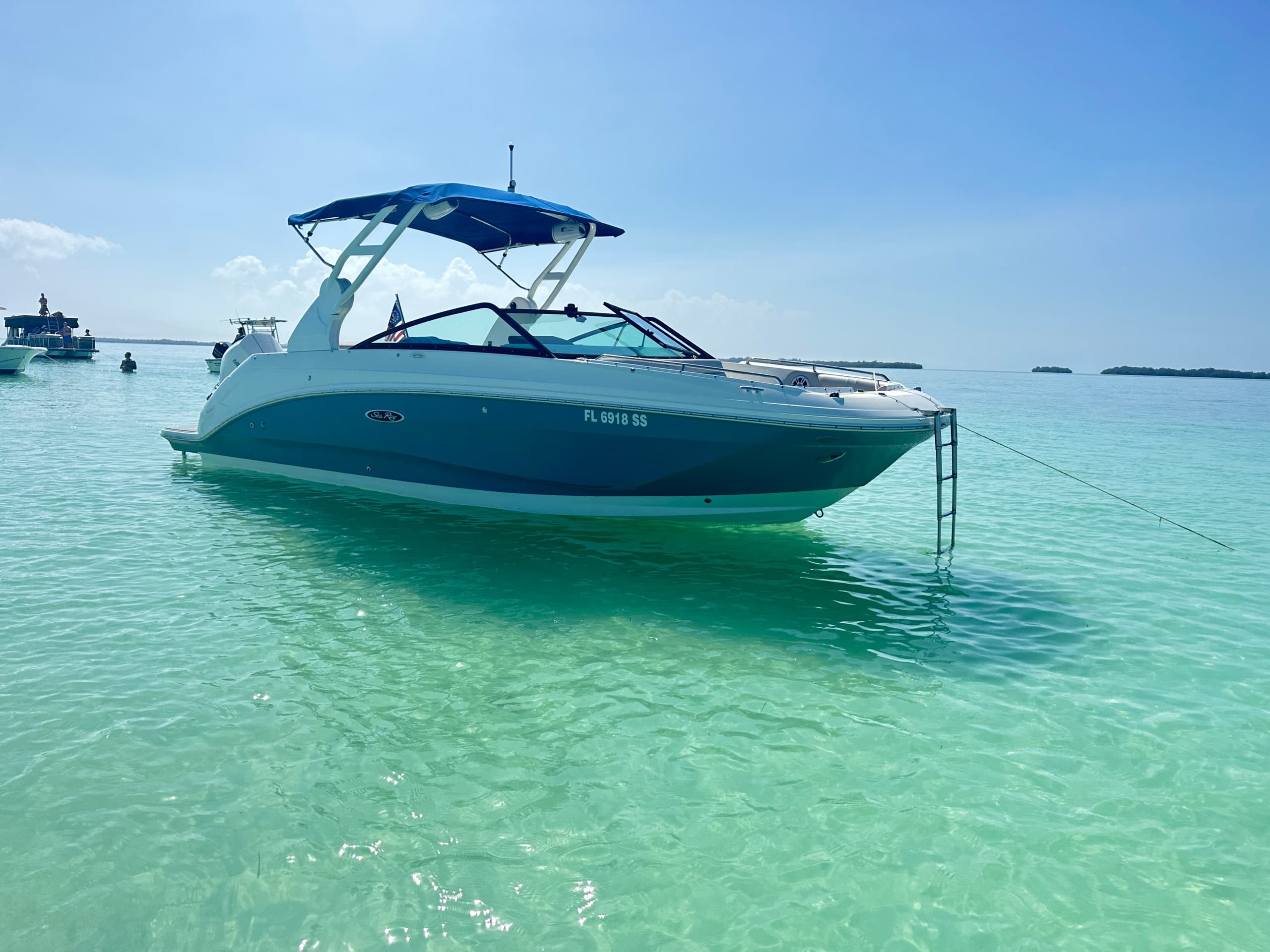 Sea Ray 25ft Half Day 4 hours