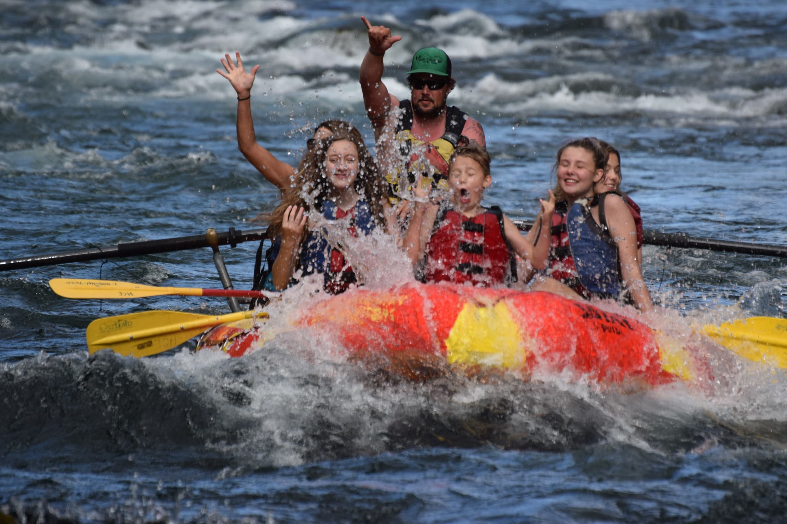 1/2 Day McKenzie River Rafting