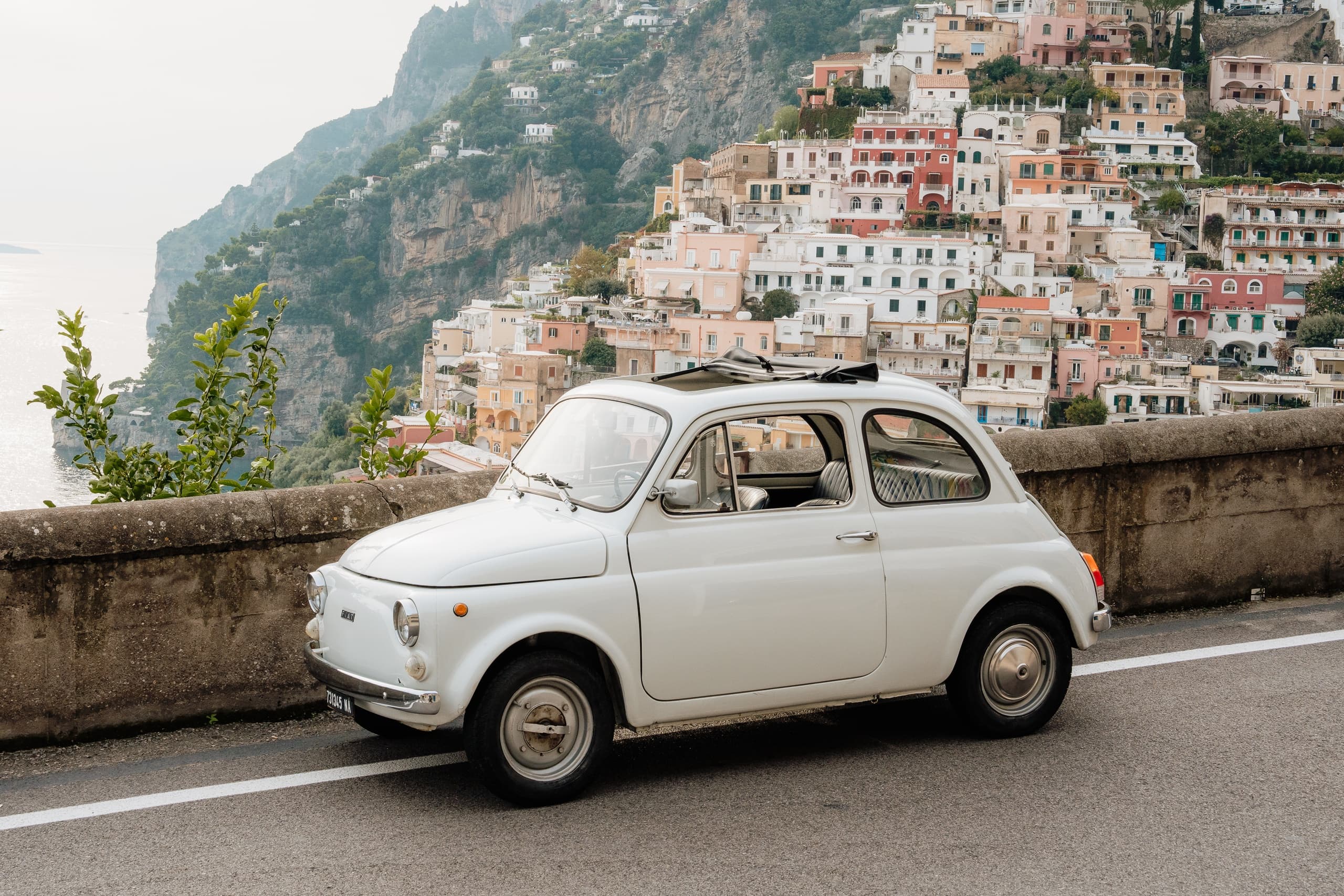 Private Vintage Car Tour with Driver | Explore the Amalfi or Sorrento Coast