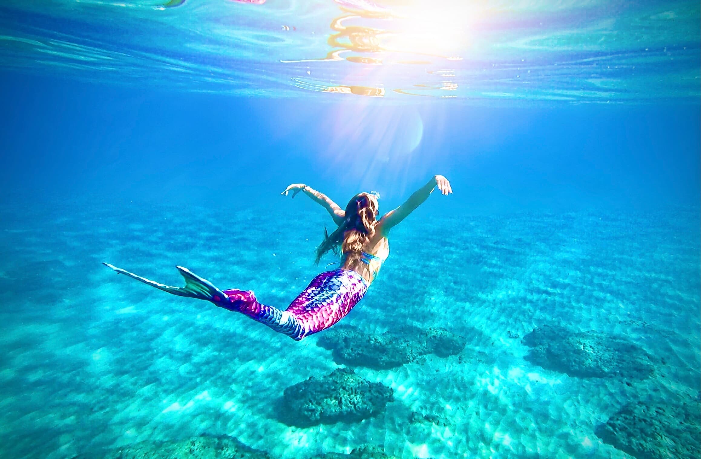 Mermaid Ocean Swimming Lesson in Maui
