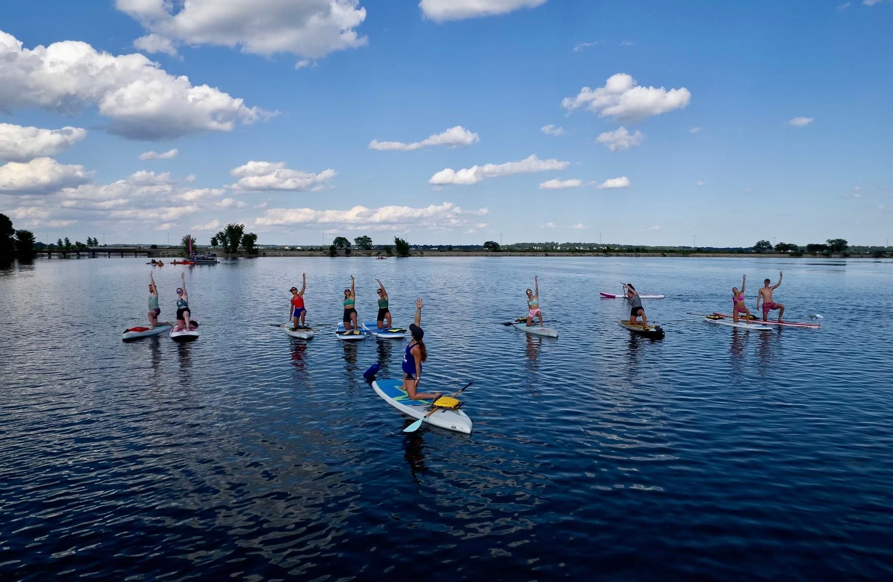 SUP Yoga • Brittingham Boats