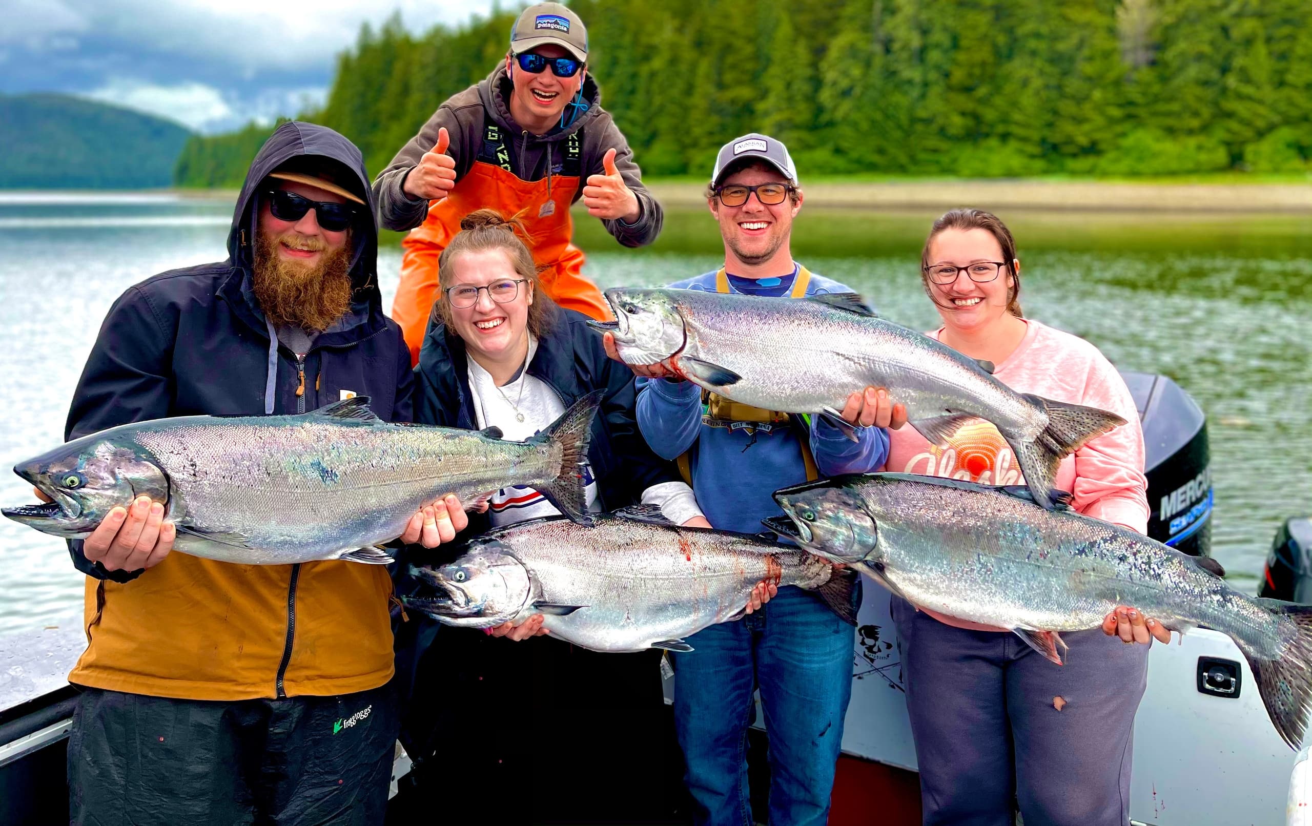 4 Hour Salmon - Starting times can be adjusted to meet your needs.