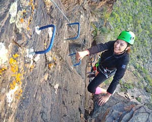 Vía Ferrata en el sur de Gran Canaria
