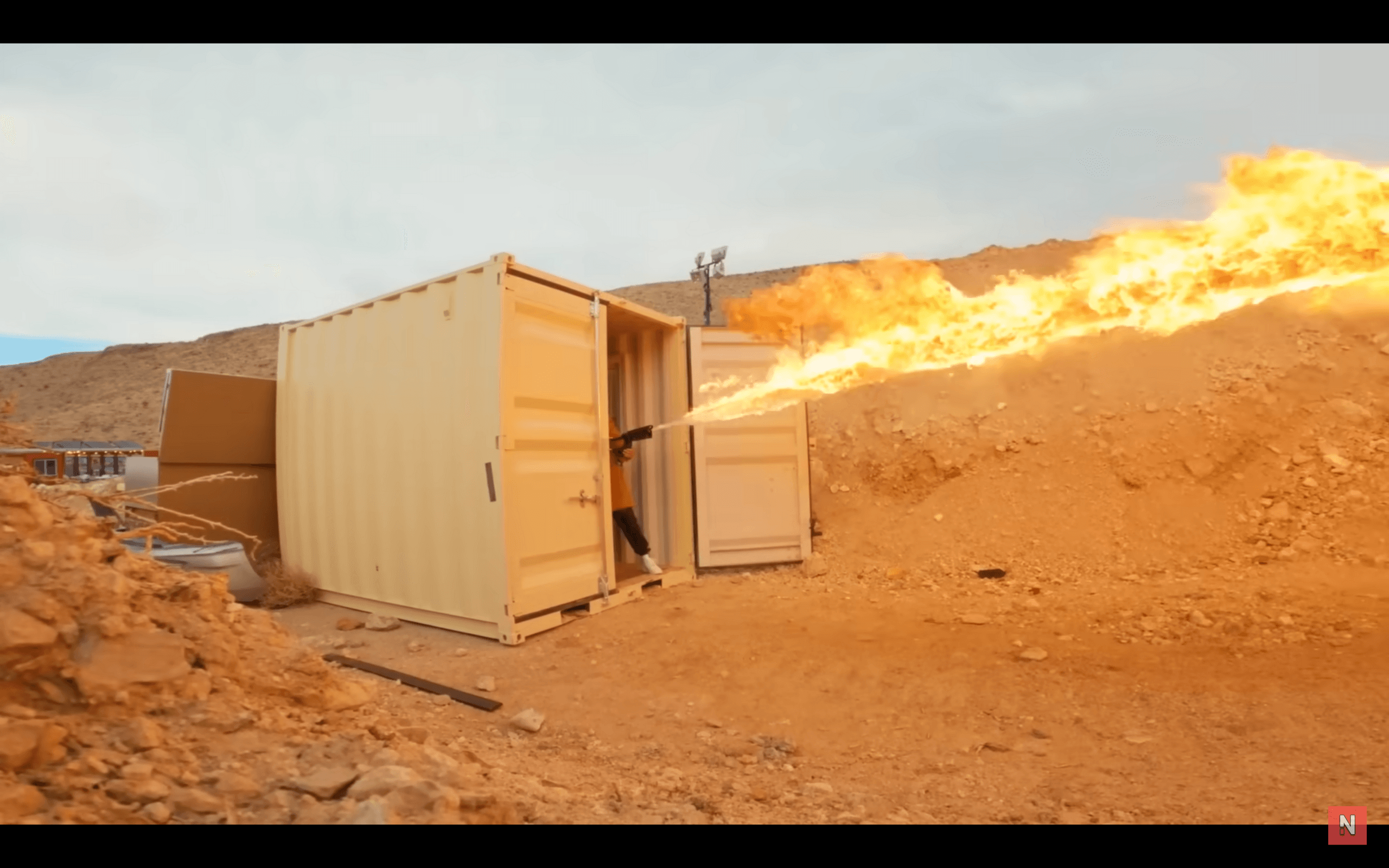 Flamethrower Experience