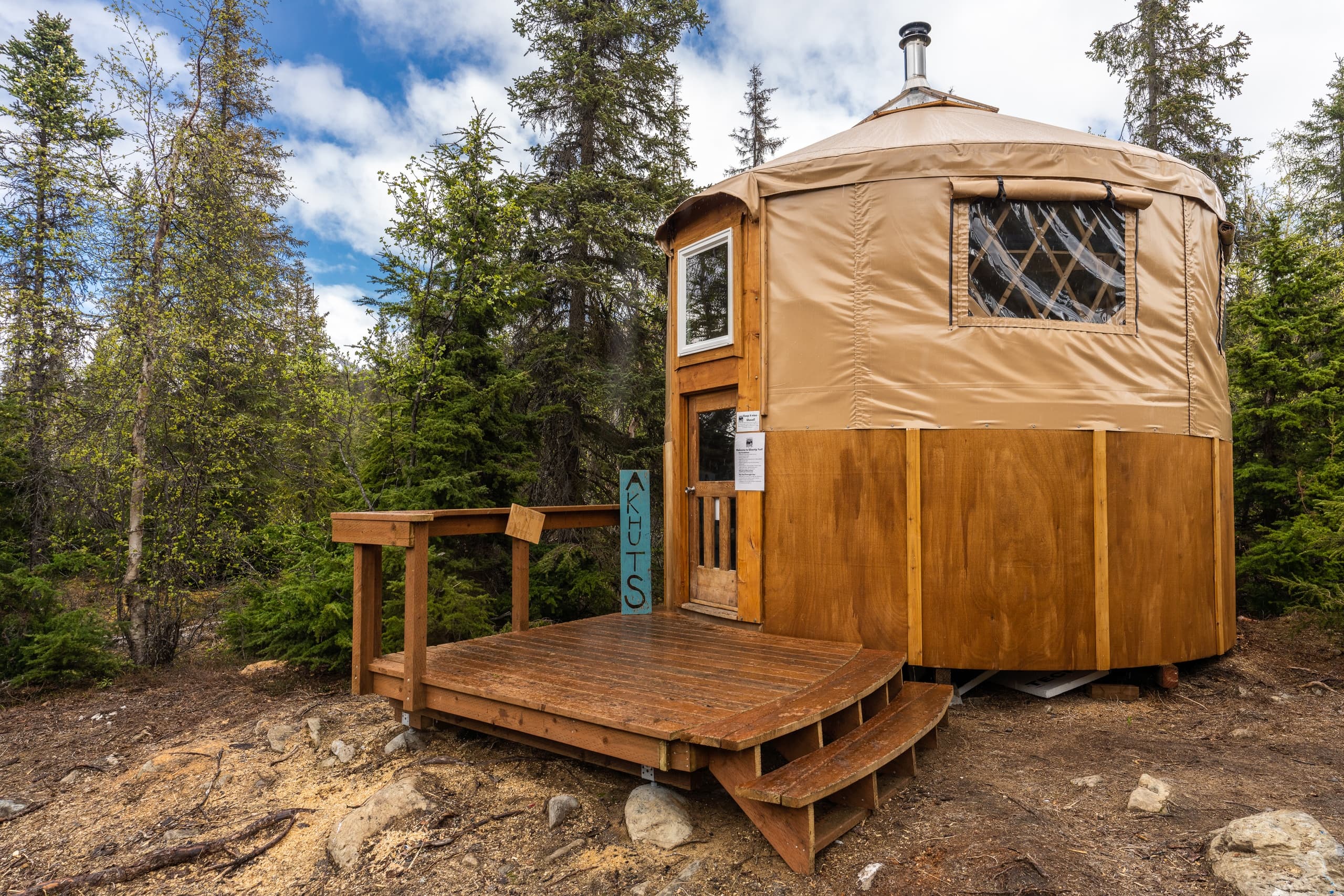 Silvertip Yurt