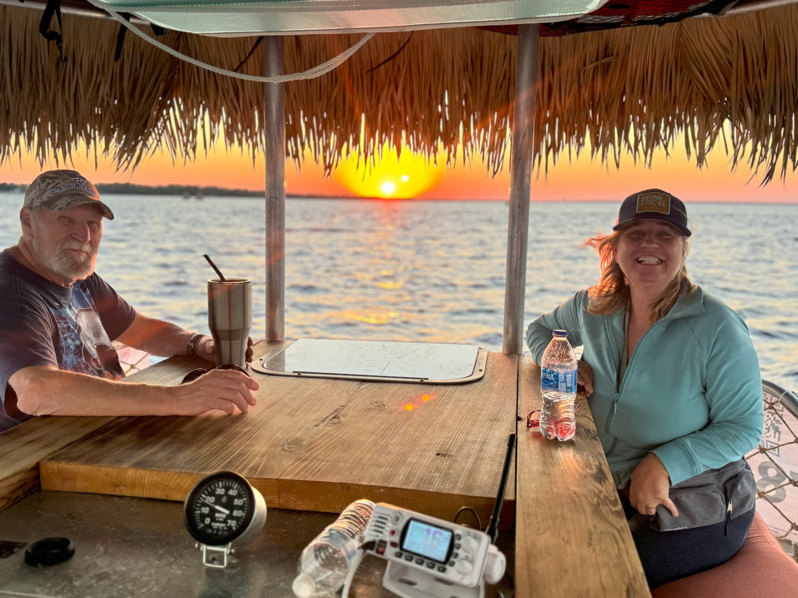 90 Minute Tiki Sunset Boat Tour