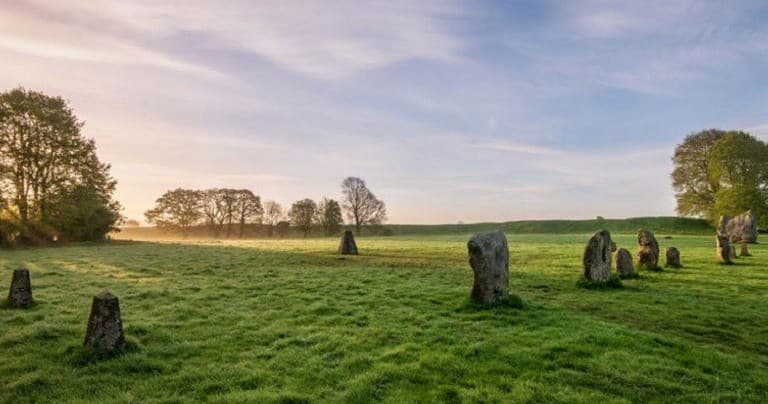 Avebury Circle, West Kennet, Silbury Hill