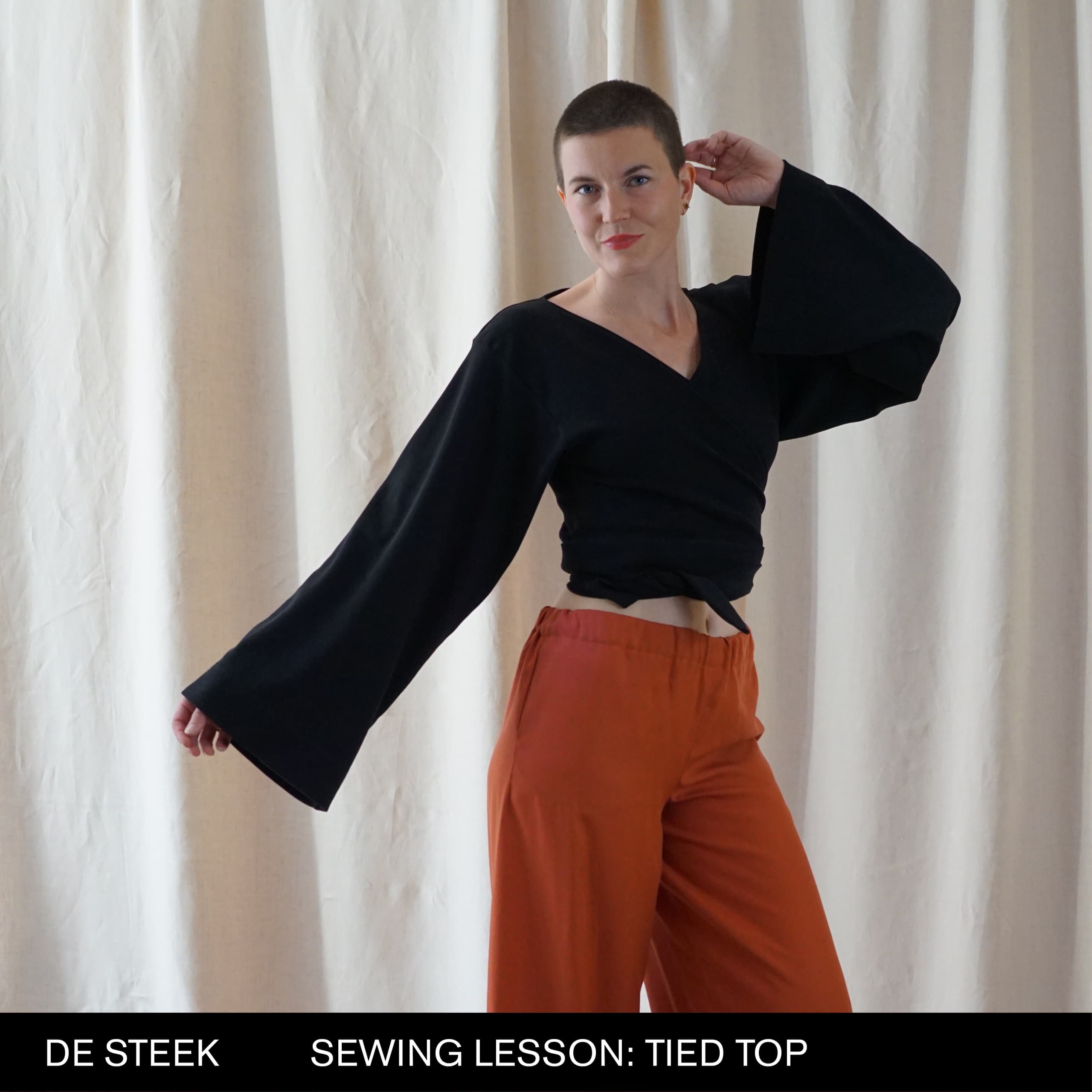 Sewing Lesson: Tied Top (Amsterdam West)