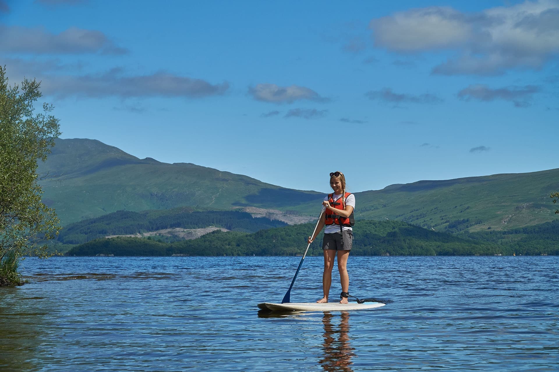 Paddleboard Hire at Loch Lomond Shores, Balloch