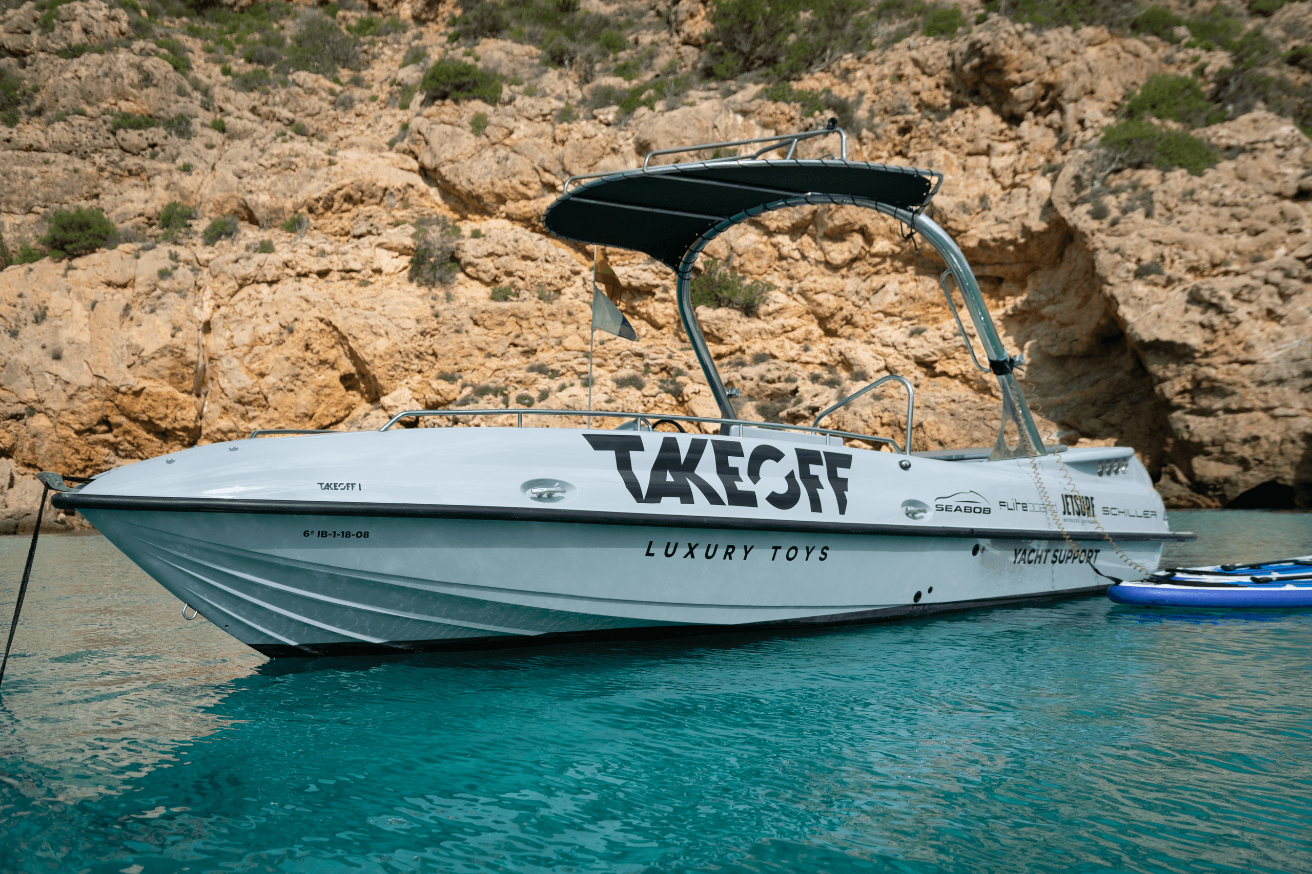 Tour Privado en Barco con Juguetes de Lujo