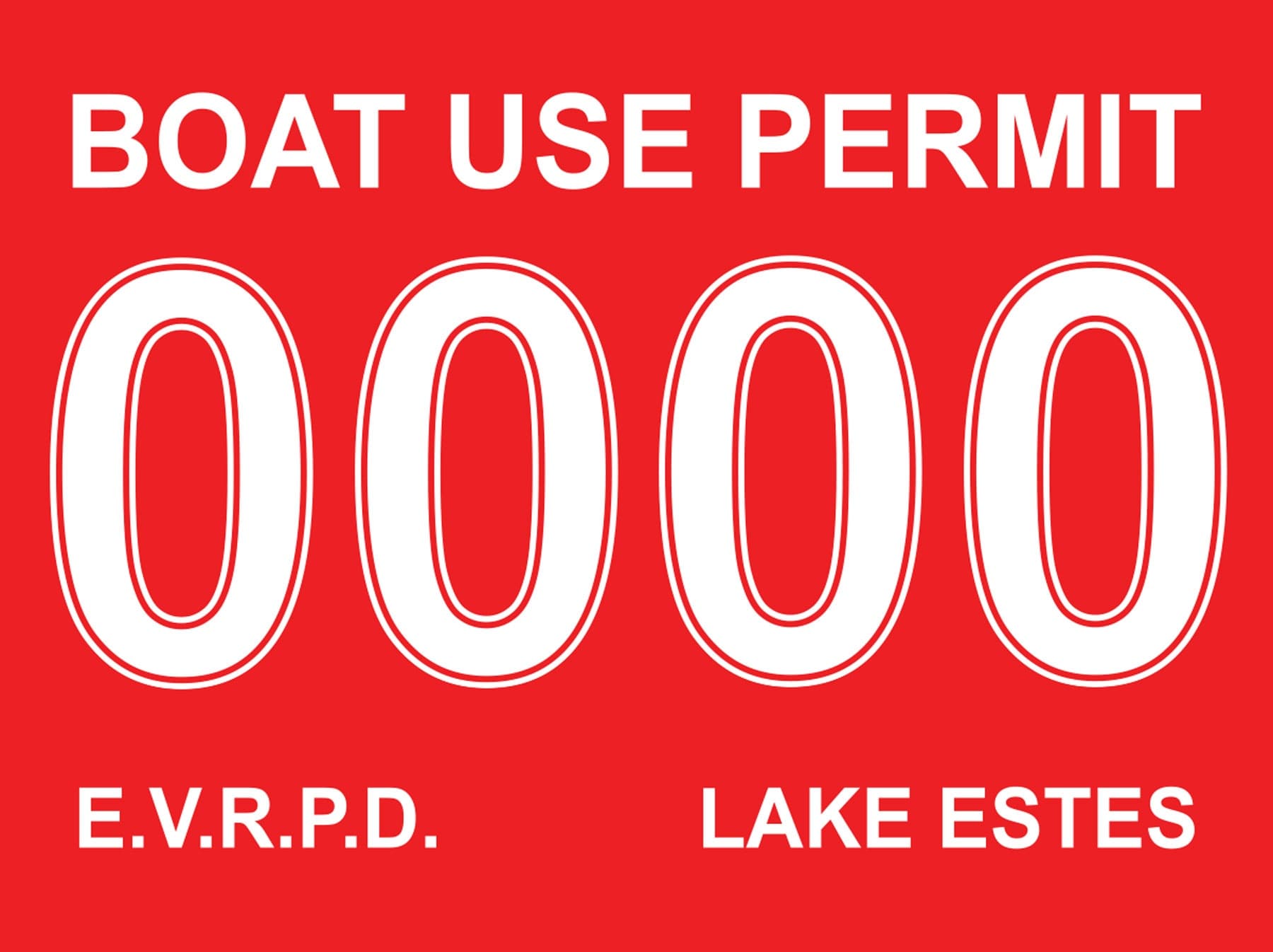 ANNUAL BOAT PERMIT