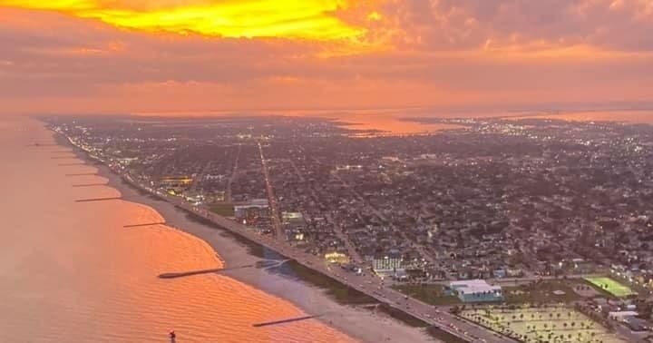 Sunset Tour - Galveston Helipad Location